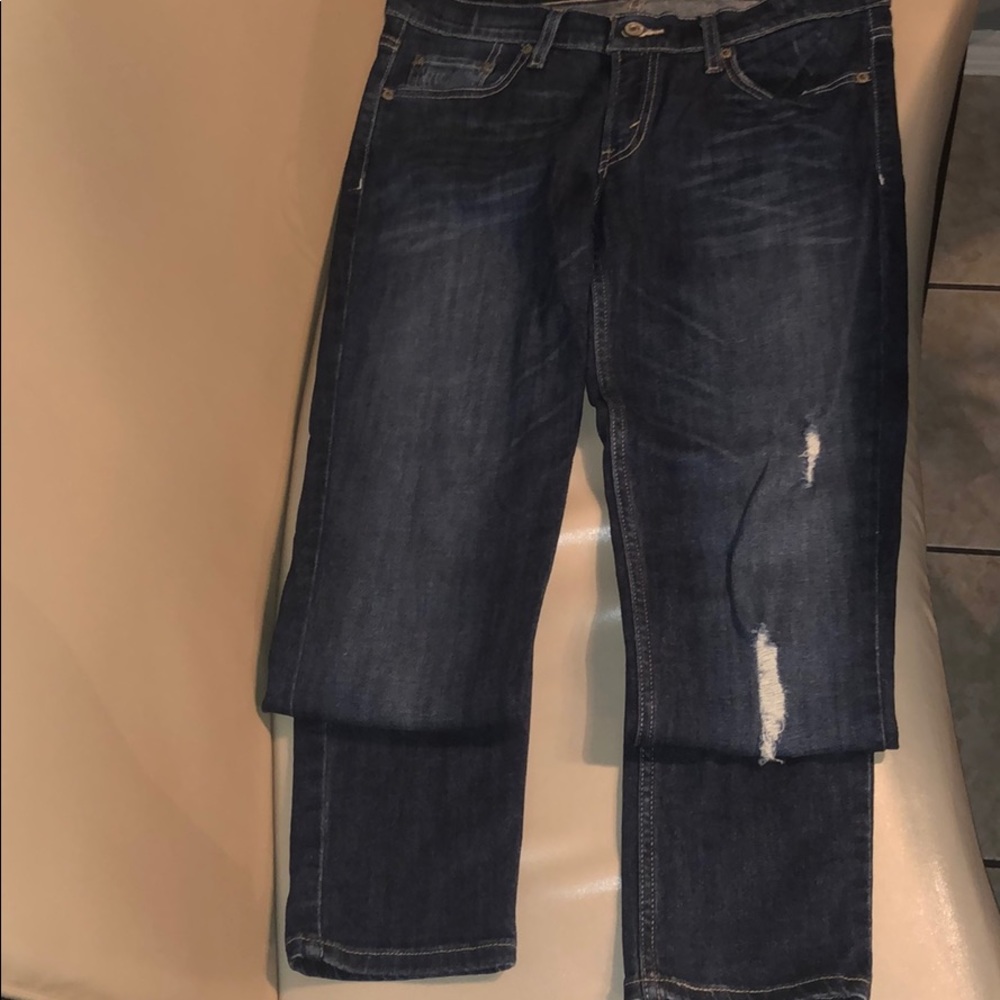 Women’s (juniors) Levi’s 524 skinny leg jeans